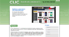 Desktop Screenshot of clic.com.mx